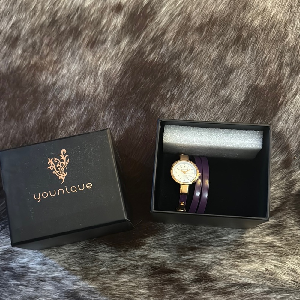 Younique Purple Women's Watch